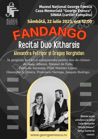 FANDANGO - Recital Duo Kitharsis - Alexandra Petrişor și Dragoș Horghidan